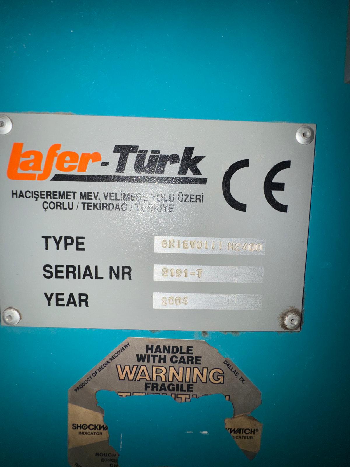 LAFER TÜRK ŞARDON MAKİNASI 